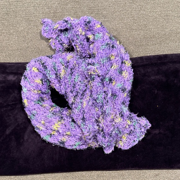 Forever 21 Purple Textured Scarf - Picture 1 of 1